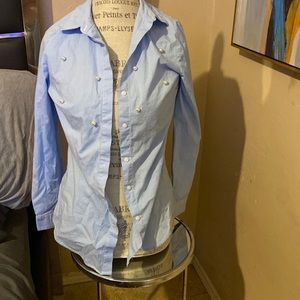 Pearl button up